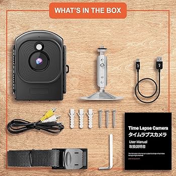 Amazon.co.jp: タイムラプスカメラ 建築現場記録カメラ HDR機能